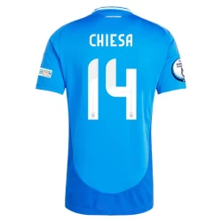 Federico Chiesa #14 Nogometni Dresovi Italija UEFA Euro 2024 Domaći Dres Muški