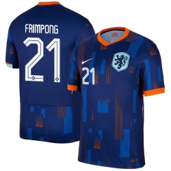 Frimpong #21 Nogometni Dresovi Nizozemska UEFA Euro 2024 Gostujući Dres Muški