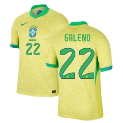 Galeno #22 Nogometni Dresovi Brazil Copa America 2024 Domaći Dres Muški