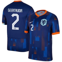 Geertruida #2 Nogometni Dresovi Nizozemska UEFA Euro 2024 Gostujući Dres Muški