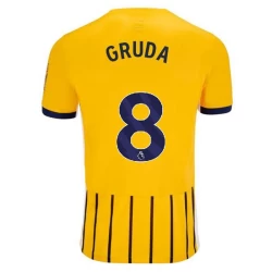 Gruda #8 Nogometni Dresovi Brighton Hove Albion 2024-25 Gostujući Dres Muški