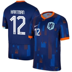 Hartman #12 Nogometni Dresovi Nizozemska UEFA Euro 2024 Gostujući Dres Muški