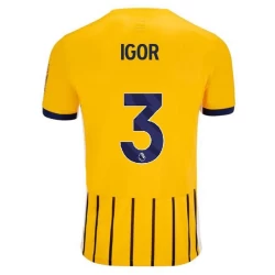 Igor #3 Nogometni Dresovi Brighton Hove Albion 2024-25 Gostujući Dres Muški