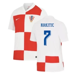 Ivan Rakitic #7 Nogometni Dresovi Hrvatska UEFA Euro 2024 Domaći Dres Muški