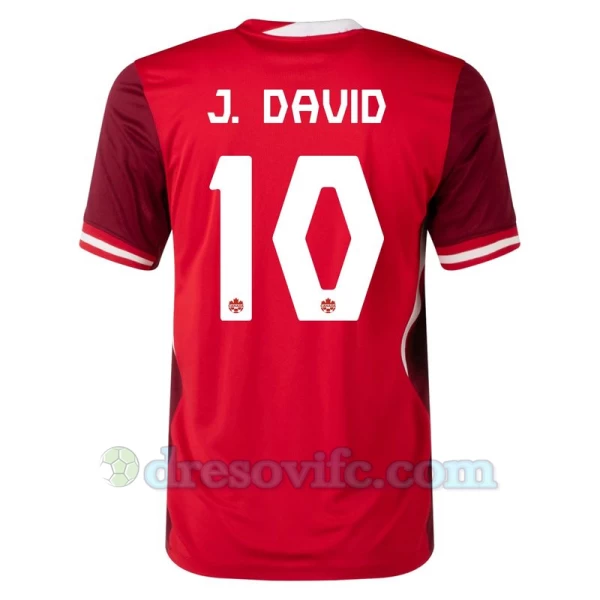 J. David #10 Nogometni Dresovi Kanada Copa America 2024 Domaći Dres Muški