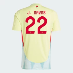 J. Navas #22 Nogometni Dresovi Španjolska UEFA Euro 2024 Gostujući Dres Muški