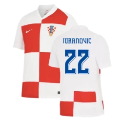 Juranovic #22 Nogometni Dresovi Hrvatska UEFA Euro 2024 Domaći Dres Muški