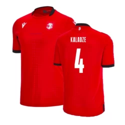 Kaladze #4 Nogometni Dresovi Georgia UEFA Euro 2024 Rezervni Dres Muški