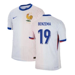 Karim Benzema #19 Nogometni Dresovi Francuska UEFA Euro 2024 Gostujući Dres Muški