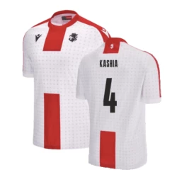 Kashia #4 Nogometni Dresovi Georgia UEFA Euro 2024 Domaći Dres Muški