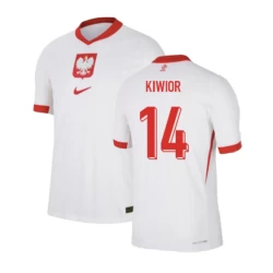 Kiwior #14 Nogometni Dresovi Poljska UEFA Euro 2024 Domaći Dres Muški