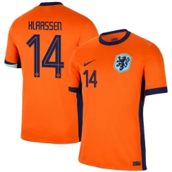 Klaassen #14 Nogometni Dresovi Nizozemska UEFA Euro 2024 Domaći Dres Muški