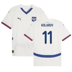 Kolarov #11 Nogometni Dresovi Srbija UEFA Euro 2024 Gostujući Dres Muški