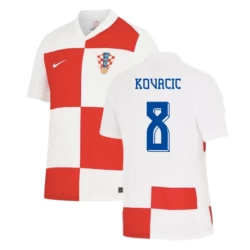 Kovacic #8 Nogometni Dresovi Hrvatska UEFA Euro 2024 Domaći Dres Muški