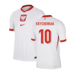 Krychowiak #10 Nogometni Dresovi Poljska UEFA Euro 2024 Domaći Dres Muški