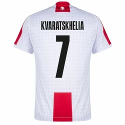 Kvaratskhelia #7 Nogometni Dresovi Georgia UEFA Euro 2024 Domaći Dres Muški