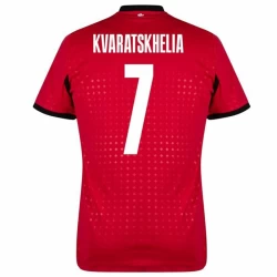 Kvaratskhelia #7 Nogometni Dresovi Georgia UEFA Euro 2024 Rezervni Dres Muški