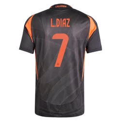 L. Diaz #7 Nogometni Dresovi Kolumbija Copa America 2024 Gostujući Dres Muški