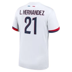 L.Hernandez #21 Nogometni Dresovi Paris Saint-Germain PSG 2024-25 Gostujući Dres Muški