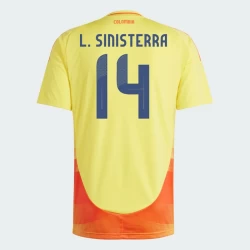 L. Sinisterra #14 Nogometni Dresovi Kolumbija Copa America 2024 Domaći Dres Muški