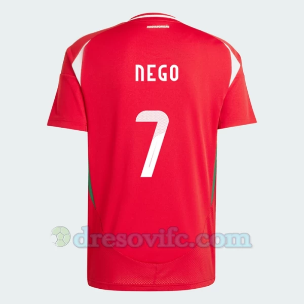 Loic Nego #7 Nogometni Dresovi Mađarska UEFA Euro 2024 Domaći Dres Muški