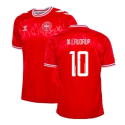 M.Laudrup #10 Nogometni Dresovi Danska UEFA Euro 2024 Domaći Dres Muški