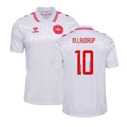 M.Laudrup #10 Nogometni Dresovi Danska UEFA Euro 2024 Gostujući Dres Muški