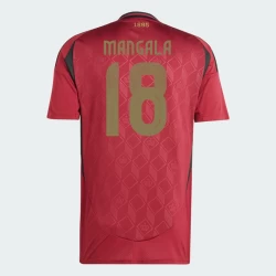 Mangala #18 Nogometni Dresovi Belgija UEFA Euro 2024 Domaći Dres Muški