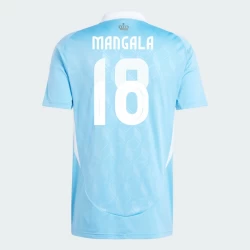 Mangala #18 Nogometni Dresovi Belgija UEFA Euro 2024 Gostujući Dres Muški