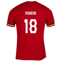 Marin #18 Nogometni Dresovi Rumunjska UEFA Euro 2024 Gostujući Dres Muški