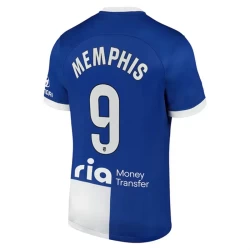Memphis Depay #9 Nogometni Dresovi Atlético Madrid 2023-24 Gostujući Dres Muški