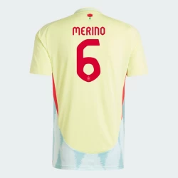 Merino #6 Nogometni Dresovi Španjolska UEFA Euro 2024 Gostujući Dres Muški