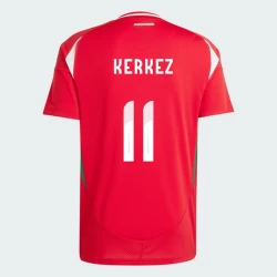 Milos Kerkez #11 Nogometni Dresovi Mađarska UEFA Euro 2024 Domaći Dres Muški