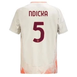 Ndicka #5 Nogometni Dresovi AS Roma 2024-25 Gostujući Dres Muški