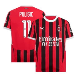 Nogometni Dresovi AC Milan Christian Pulisic #11 2024-25 UCL Domaći Dres Muški