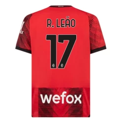 Nogometni Dresovi AC Milan Rafael Leão #17 2023-24 Domaći Dres Muški