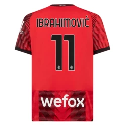 Nogometni Dresovi AC Milan Zlatan Ibrahimović #11 2023-24 Domaći Dres Muški