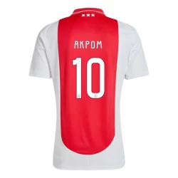 Nogometni Dresovi AFC Ajax Amsterdam Akpom #10 2024-25 Domaći Dres Muški