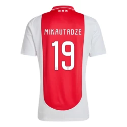 Nogometni Dresovi AFC Ajax Amsterdam Georges Mikautadze #19 2024-25 Domaći Dres Muški
