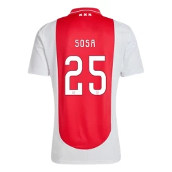 Nogometni Dresovi AFC Ajax Amsterdam Sosa #25 2024-25 Domaći Dres Muški