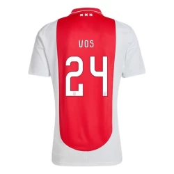 Nogometni Dresovi AFC Ajax Amsterdam Vos #24 2024-25 Domaći Dres Muški