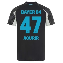 Nogometni Dresovi Aourir #47 Bayer 04 Leverkusen 2024-25 Rezervni Dres Muški