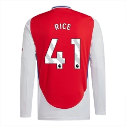 Nogometni Dresovi Arsenal FC Declan Rice #41 2024-25 Domaći Dres Muški Dugi Rukav