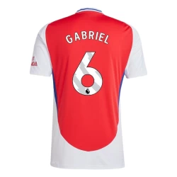 Nogometni Dresovi Arsenal FC Gabriel #6 2024-25 Domaći Dres Muški