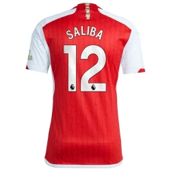Nogometni Dresovi Arsenal FC Saliba #12 2023-24 Domaći Dres Muški