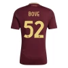 Nogometni Dresovi AS Roma Bove #52 2024-25 Domaći Dres Muški