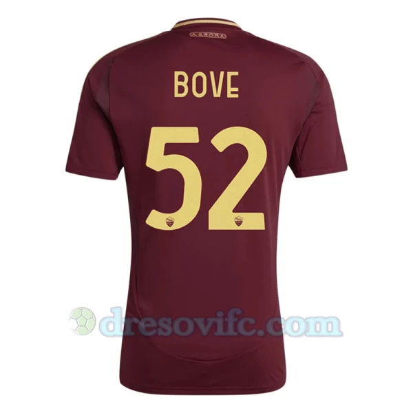 Nogometni Dresovi AS Roma Bove #52 2024-25 Domaći Dres Muški