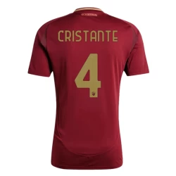 Nogometni Dresovi AS Roma Cristante #4 2024-25 Domaći Dres Muški