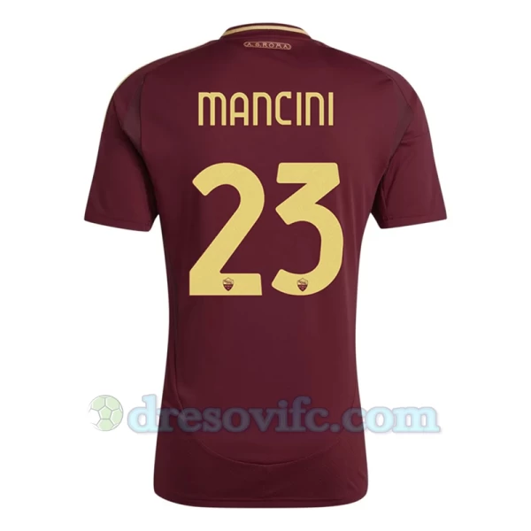 Nogometni Dresovi AS Roma Mancini #23 2024-25 Domaći Dres Muški