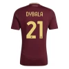 Nogometni Dresovi AS Roma Paulo Dybala #21 2024-25 Domaći Dres Muški